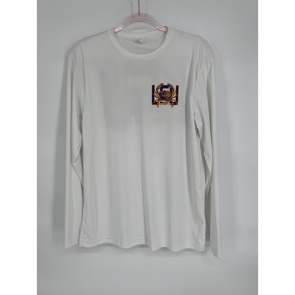 LSU Sport-Tek Long Sleeve T-Shirt Graphic Print Athletic Shirt‎ Men's M